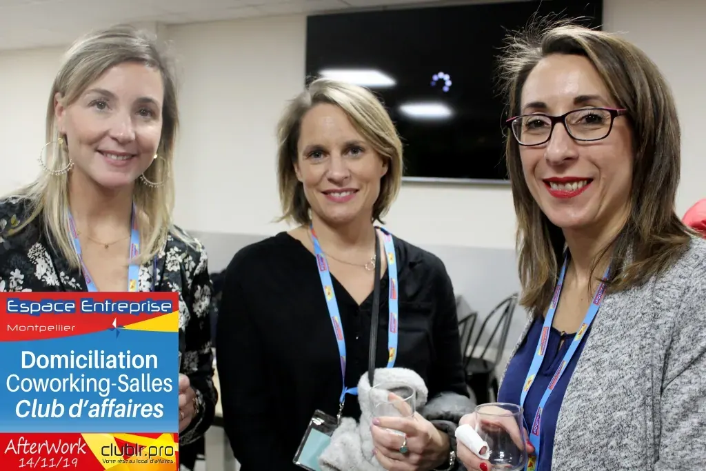 Afterwork Pitch Elevator Club LR novembre 2018 à Montpellier : groupe