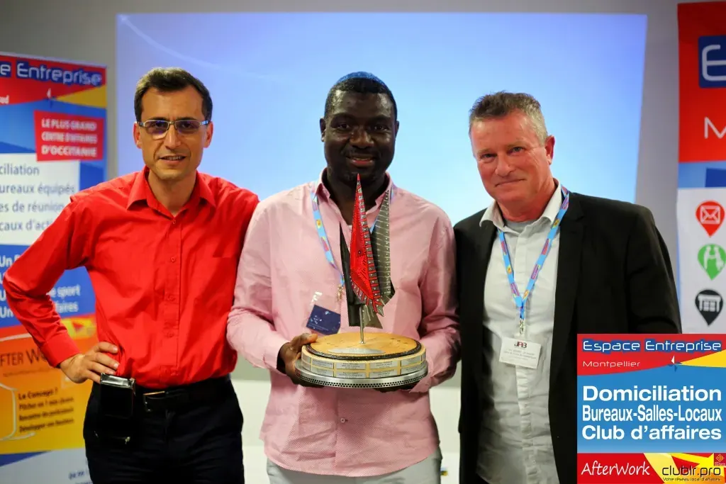 Afterwork Pitch Elevator Club LR mai 2019 à Montpellier : trophee