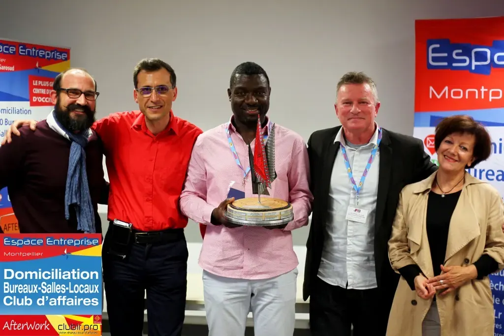 Afterwork Pitch Elevator Club LR mai 2019 à Montpellier : trophee