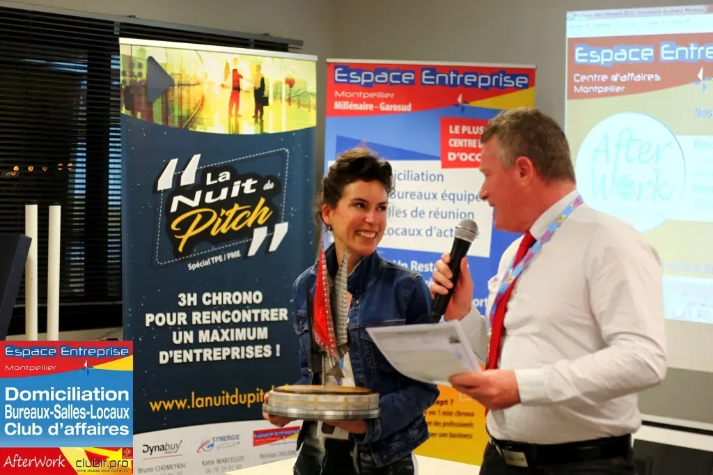 Afterwork Pitch Elevator Club LR mars 2019 à Montpellier : duo pitch
