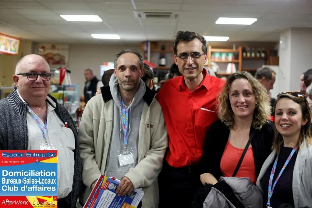 Afterwork Pitch Elevator Club LR mars 2019 à Montpellier : groupe