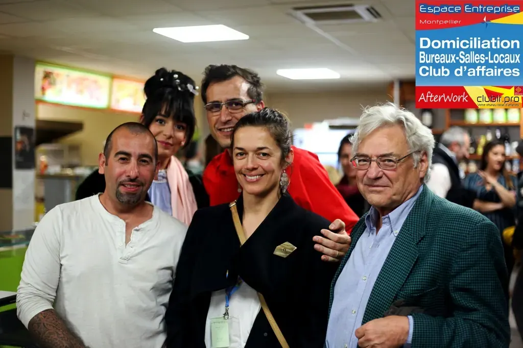 Afterwork Pitch Elevator Club LR mars 2019 à Montpellier : groupe