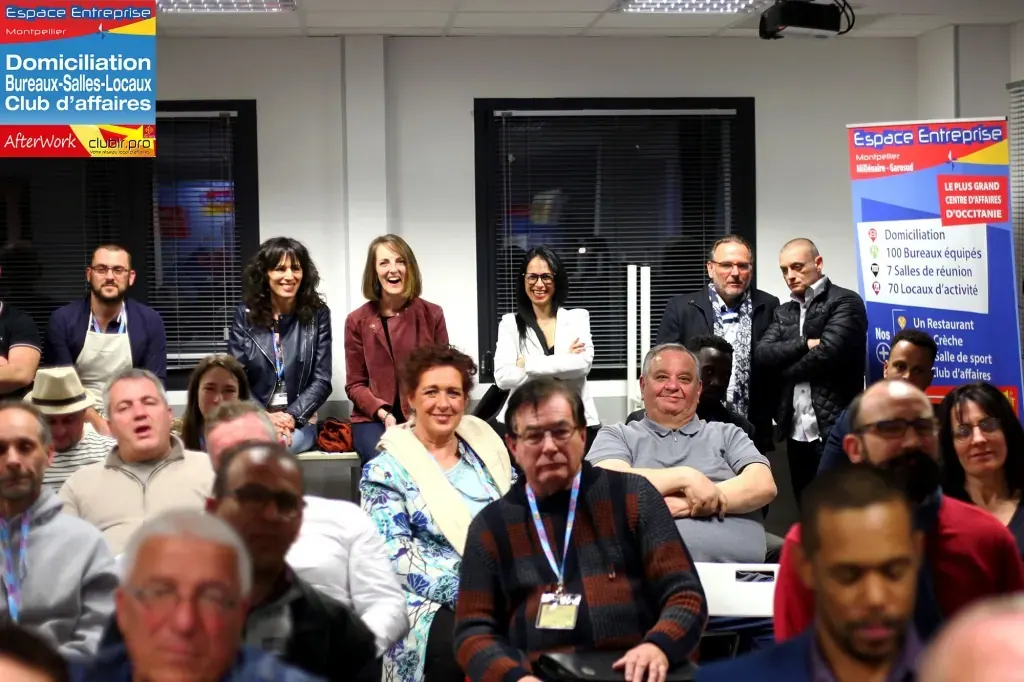 Afterwork Pitch Elevator Club LR mars 2019 à Montpellier : salle
