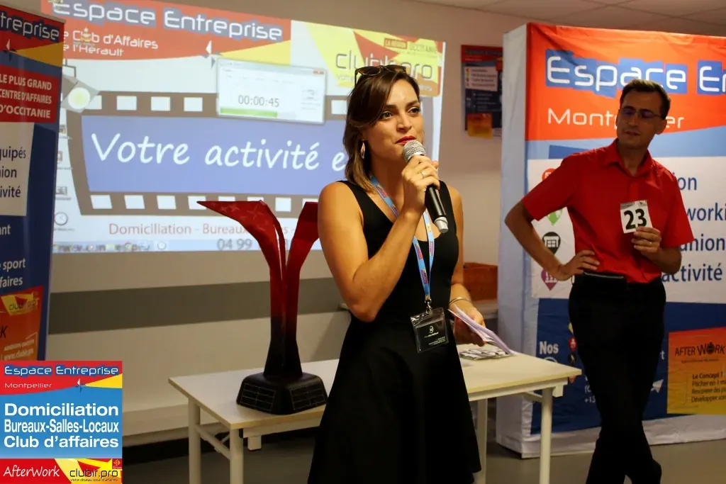 Afterwork Pitch Elevator Club LR septembre 2019 à Montpellier : duo pitch