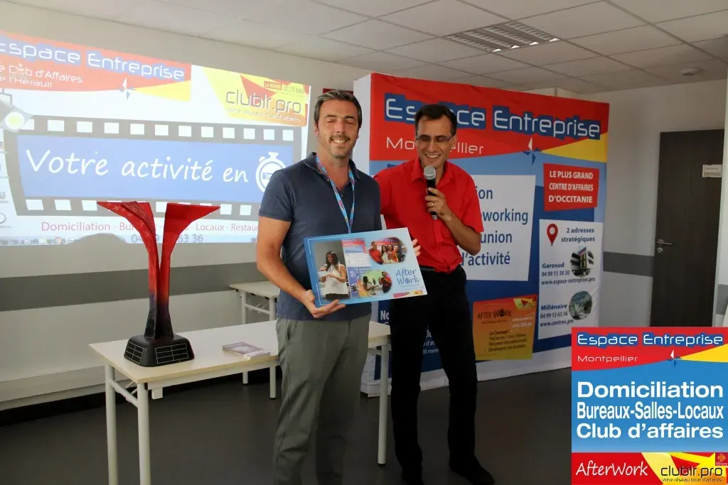 Afterwork Pitch Elevator Club LR septembre 2019 à Montpellier : duo pitch