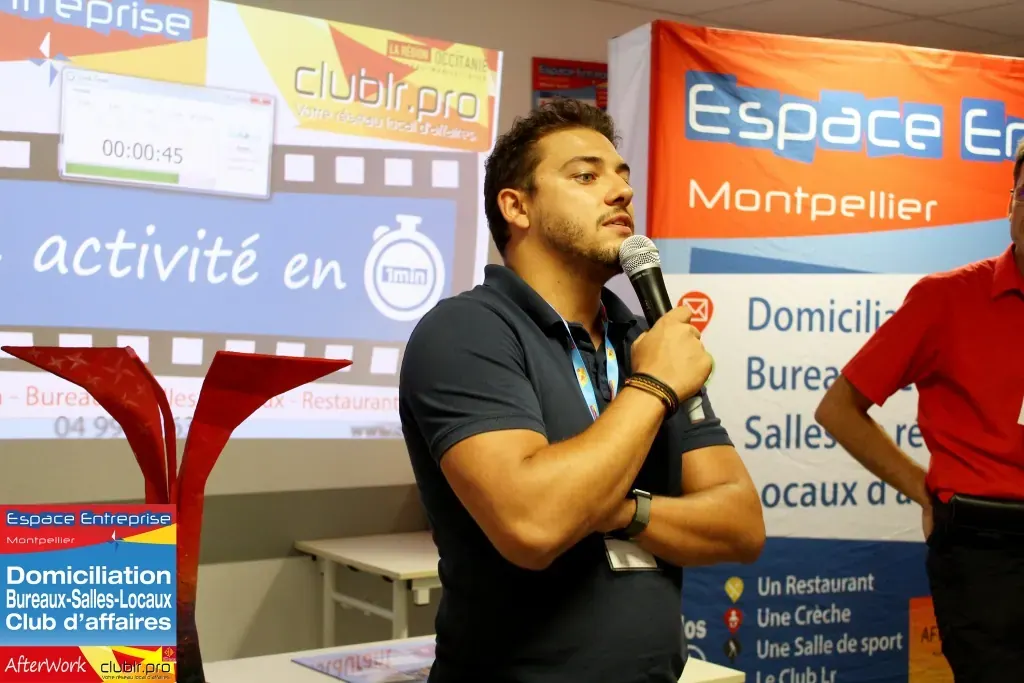 Afterwork Pitch Elevator Club LR septembre 2019 à Montpellier : pitch micro