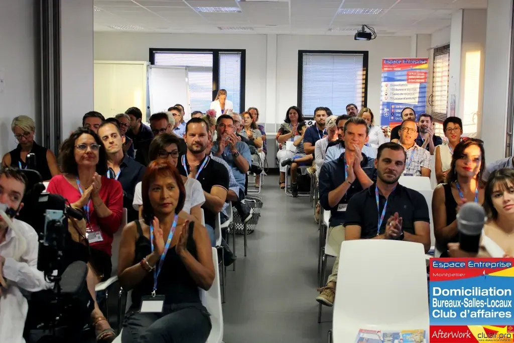 Afterwork Pitch Elevator Club LR septembre 2019 à Montpellier : salle