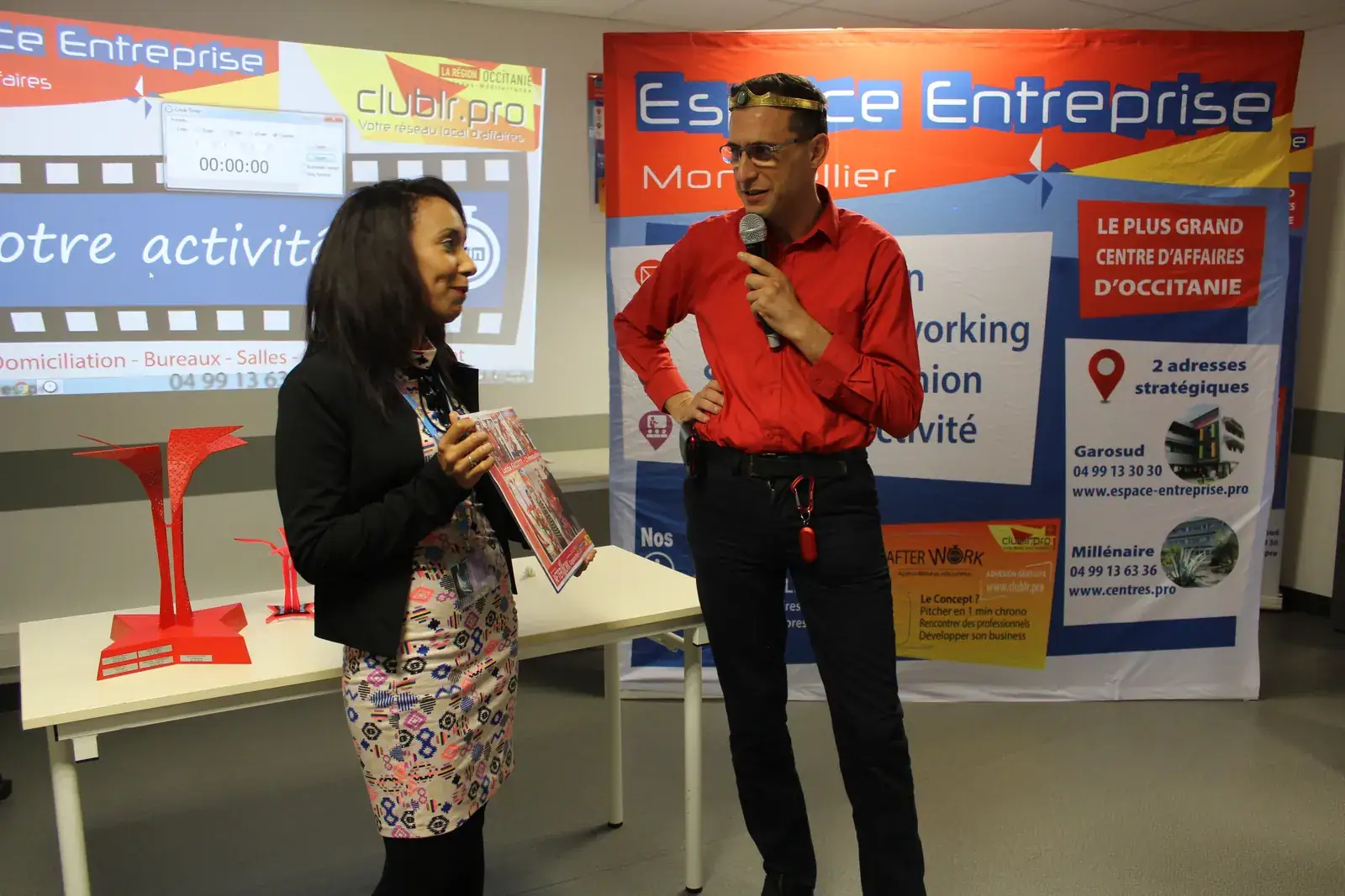 Afterwork Pitch Elevator Club LR janvier 2020 à Montpellier : duo pitch