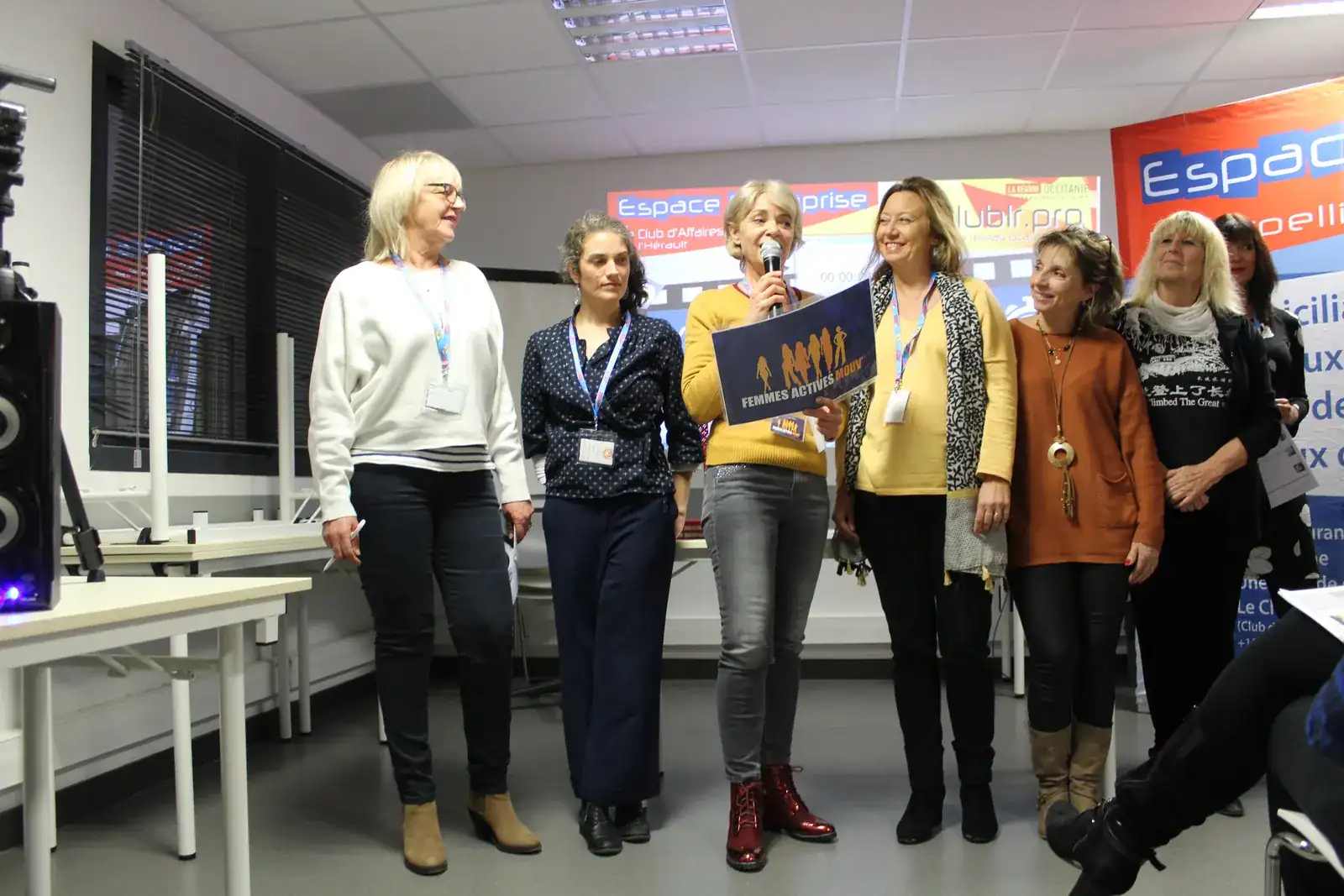 Afterwork Pitch Elevator Club LR janvier 2020 à Montpellier : groupe