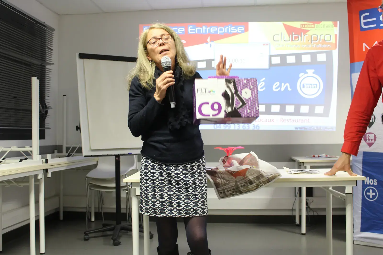 Afterwork Pitch Elevator Club LR janvier 2020 à Montpellier : pitch micro
