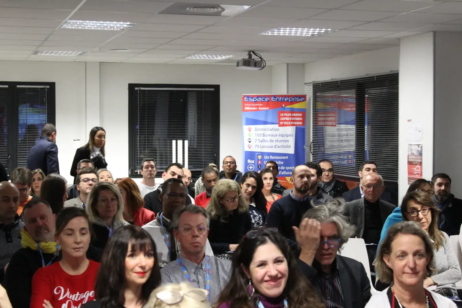 Afterwork Pitch Elevator Club LR janvier 2020 à Montpellier : salle
