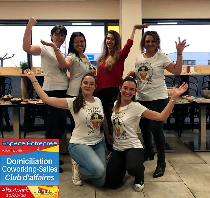Afterwork Pitch Elevator Club LR mars 2020 à Montpellier : groupe