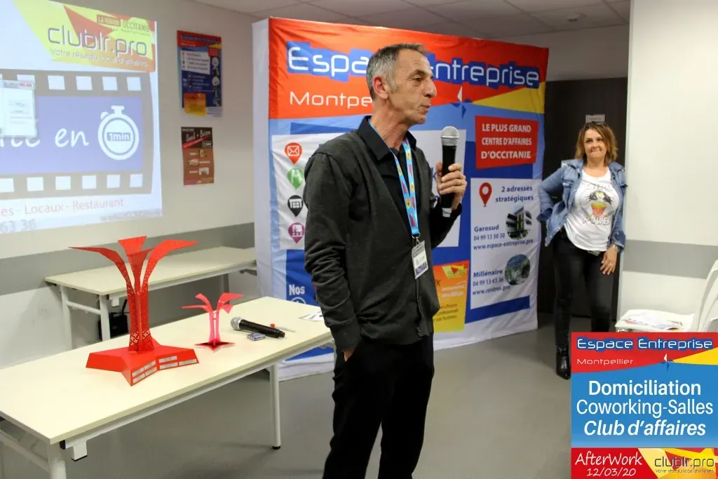 Afterwork Pitch Elevator Club LR mars 2020 à Montpellier : duo pitch
