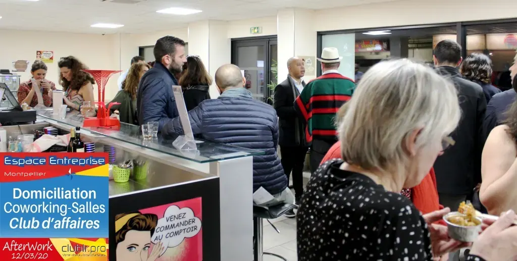 Afterwork Pitch Elevator Club LR mars 2020 à Montpellier : networking