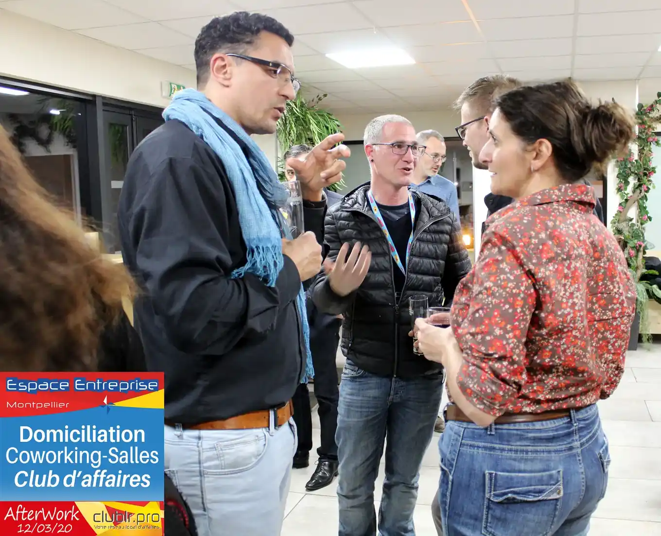Afterwork Pitch Elevator Club LR mars 2020 à Montpellier : networking