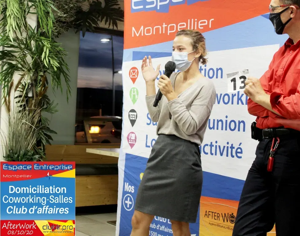 Afterwork Pitch Elevator Club LR octobre 2020 à Montpellier : duo pitch