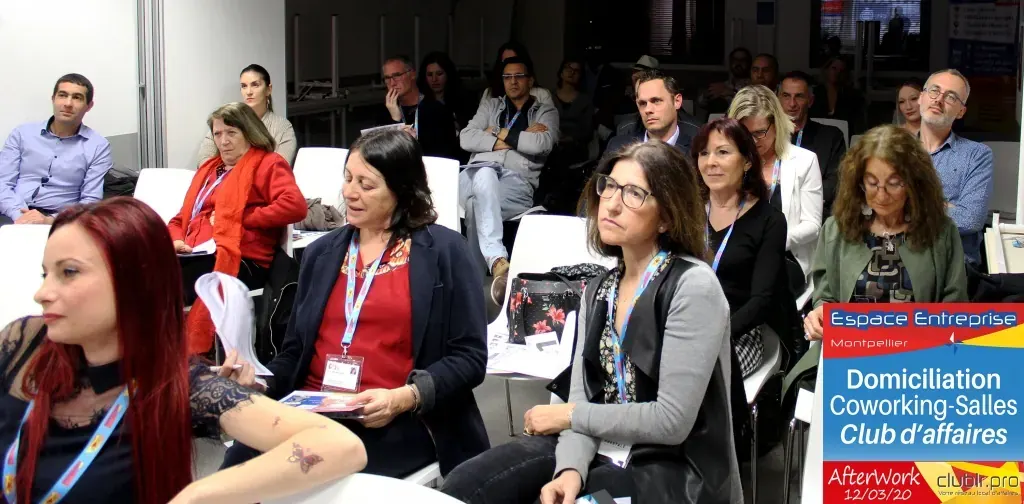 Afterwork Pitch Elevator Club LR mars 2020 à Montpellier : salle