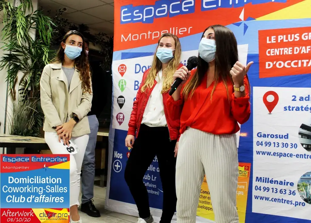 Afterwork Pitch Elevator Club LR octobre 2020 à Montpellier : duo pitch