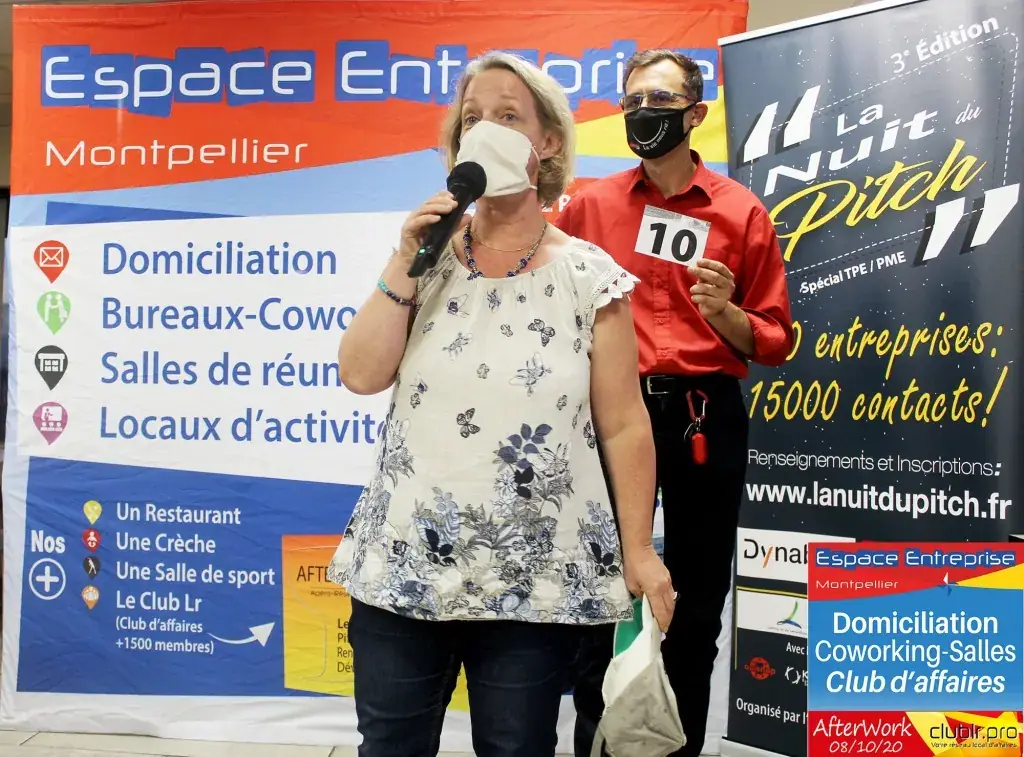 Afterwork Pitch Elevator Club LR octobre 2020 à Montpellier : duo pitch