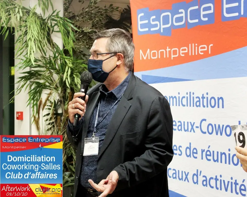 Afterwork Pitch Elevator Club LR octobre 2020 à Montpellier : pitch micro