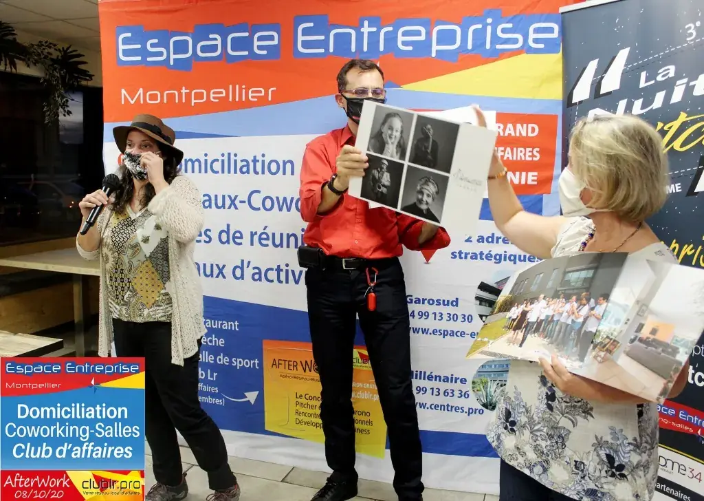 Afterwork Pitch Elevator Club LR octobre 2020 à Montpellier : trophee