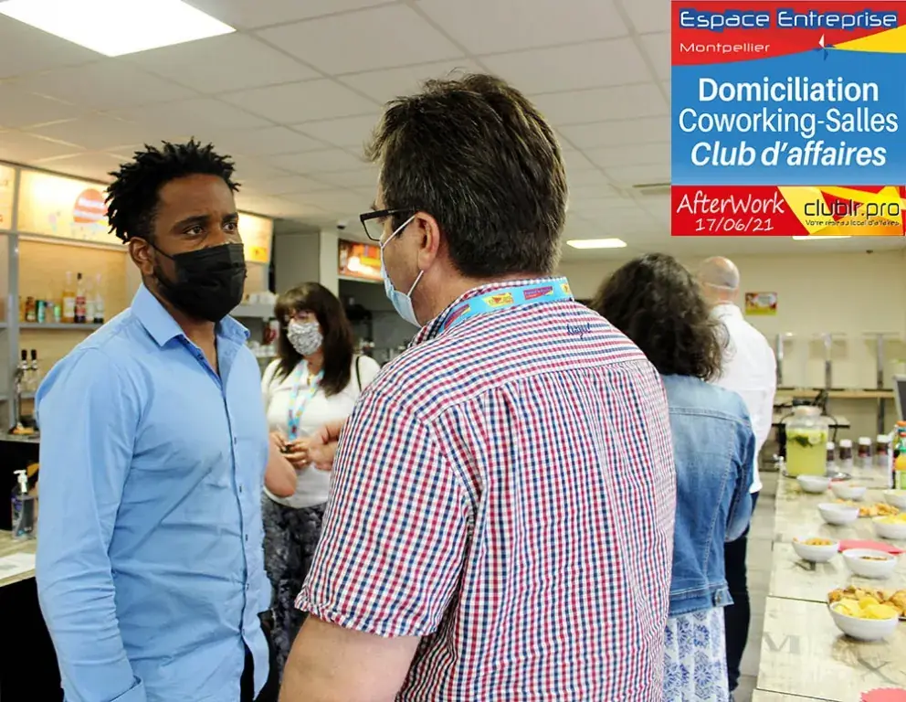 Afterwork Pitch Elevator Club LR juin 2021 à Montpellier : networking