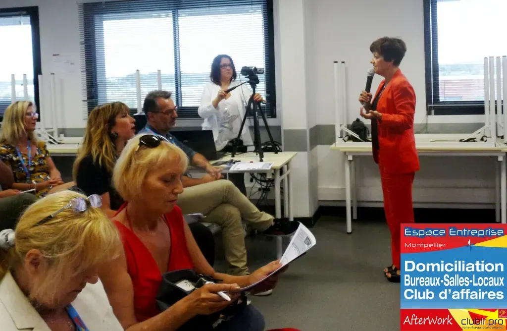 Afterwork Pitch Elevator Club LR juin 2021 à Montpellier : salle