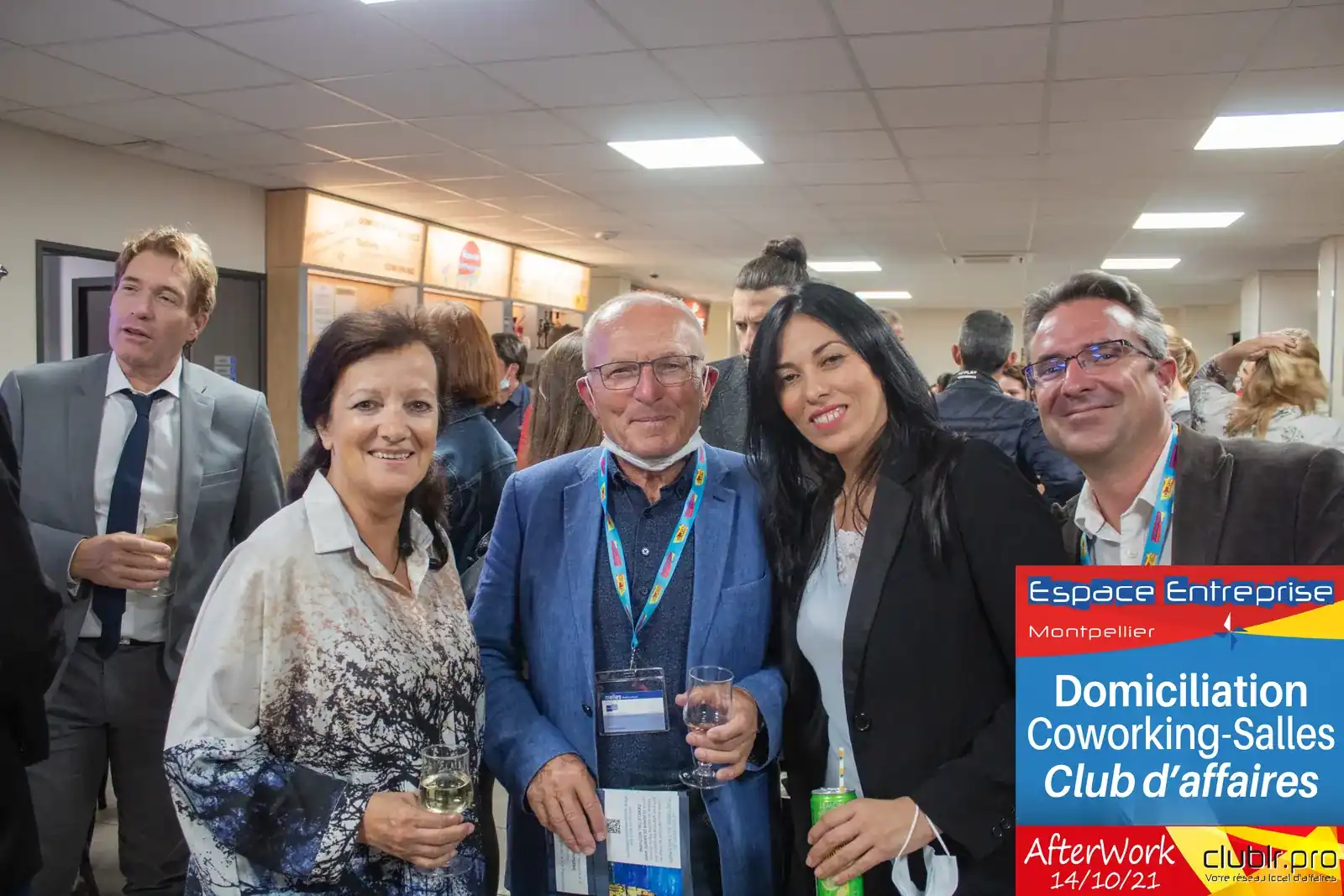 Afterwork Pitch Elevator Club LR octobre 2021 à Montpellier