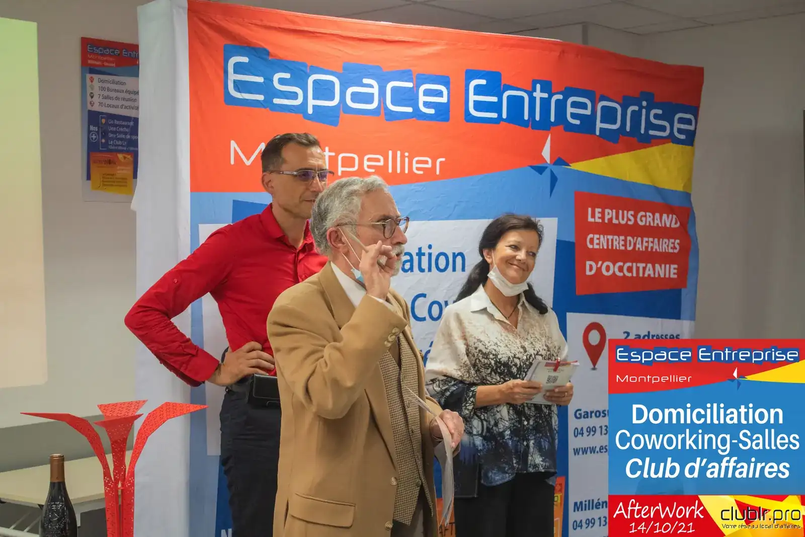 Afterwork Pitch Elevator Club LR octobre 2021 à Montpellier : duo pitch