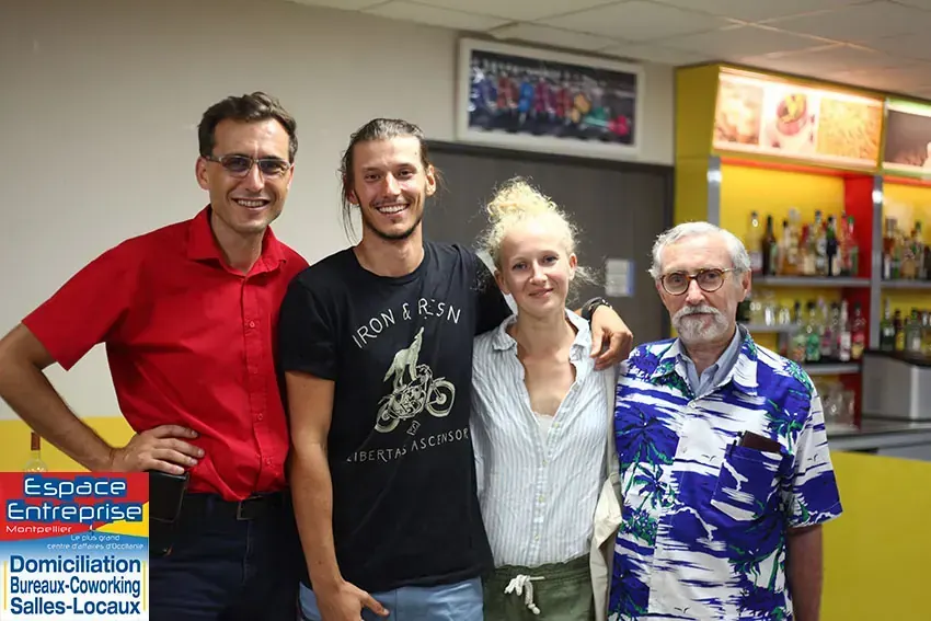 Afterwork Pitch Elevator Club LR septembre 2021 à Montpellier : groupe