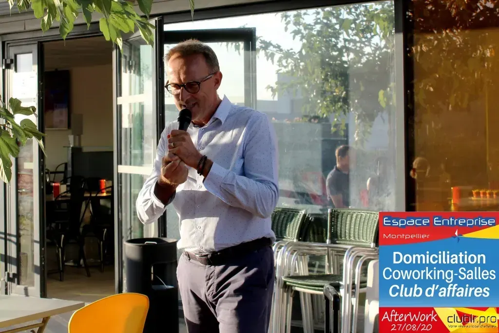 Afterwork Pitch Elevator Club LR septembre 2021 à Montpellier : pitch micro