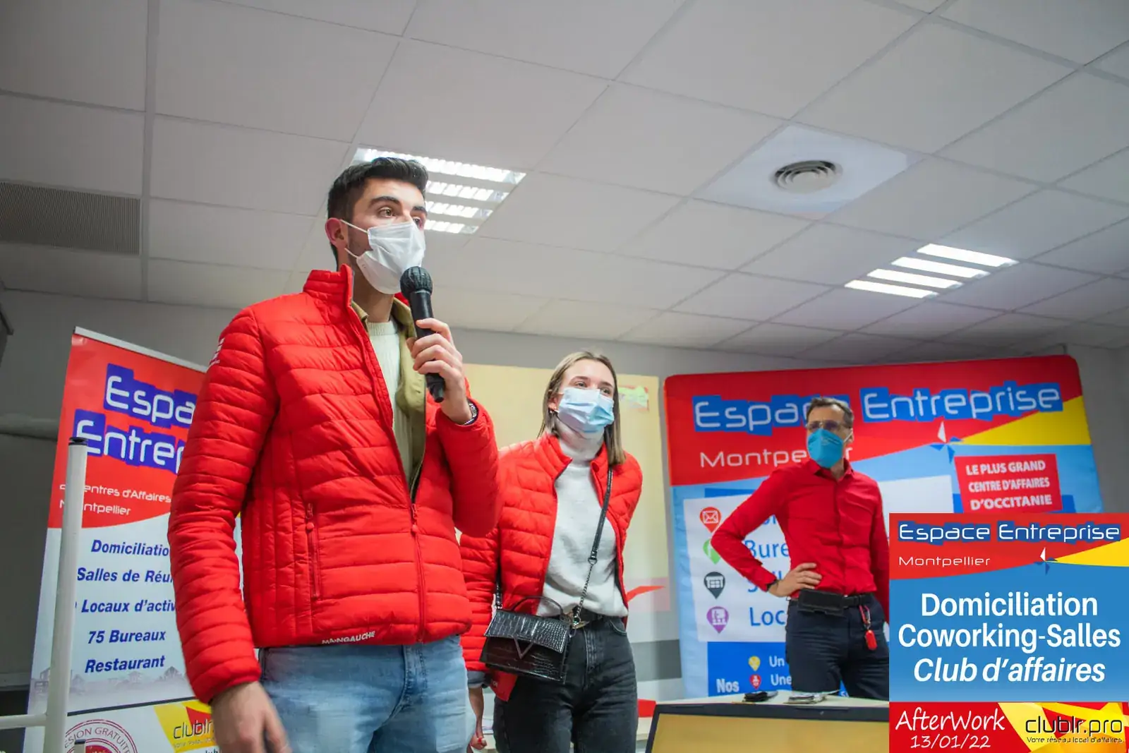 Afterwork Pitch Elevator Club LR janvier 2022 à Montpellier : duo pitch