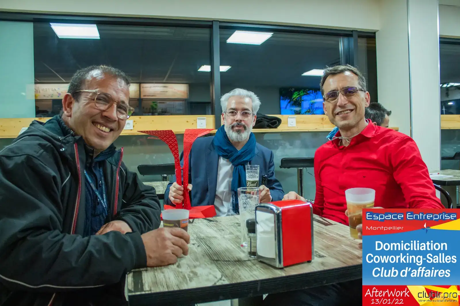 Afterwork Pitch Elevator Club LR janvier 2022 à Montpellier : networking