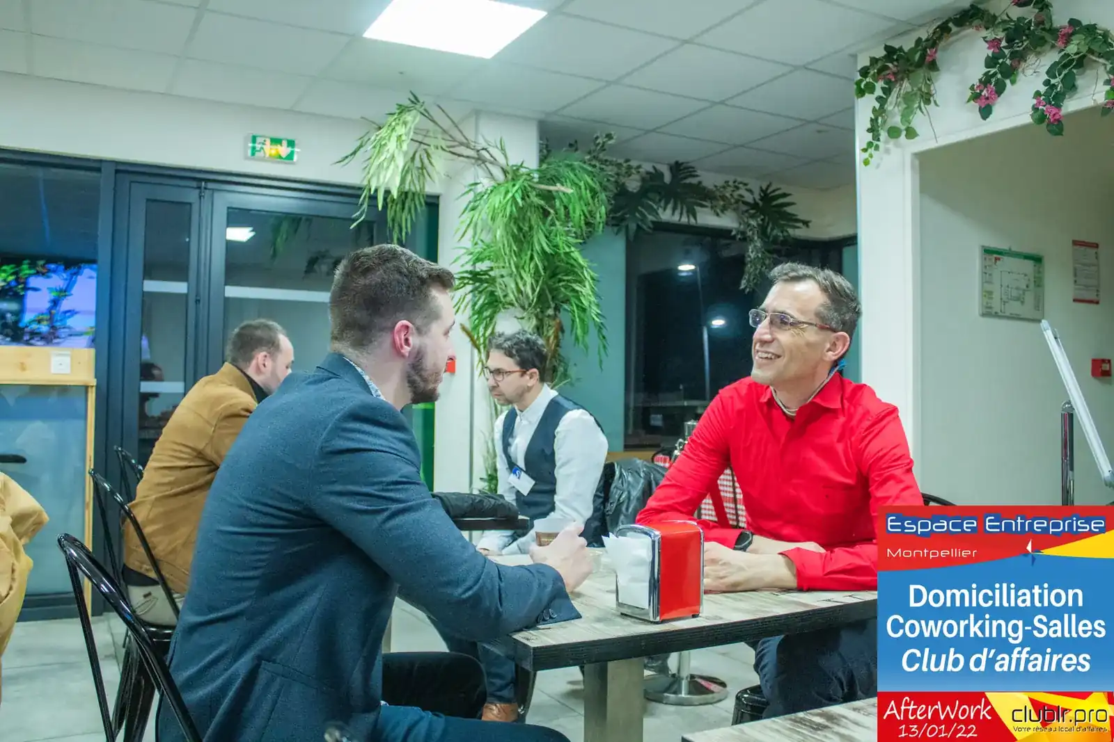 Afterwork Pitch Elevator Club LR janvier 2022 à Montpellier : networking