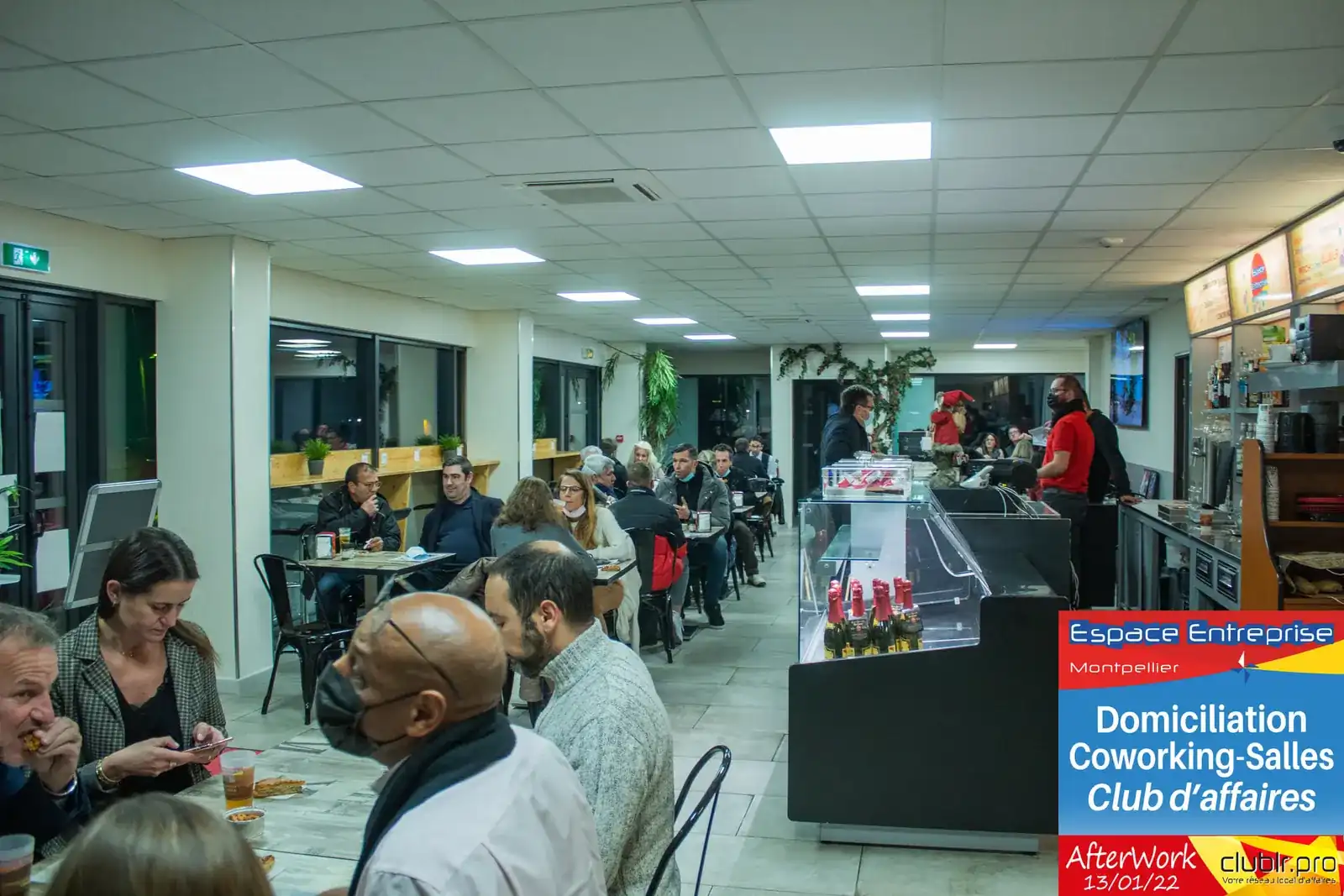 Afterwork Pitch Elevator Club LR janvier 2022 à Montpellier : networking