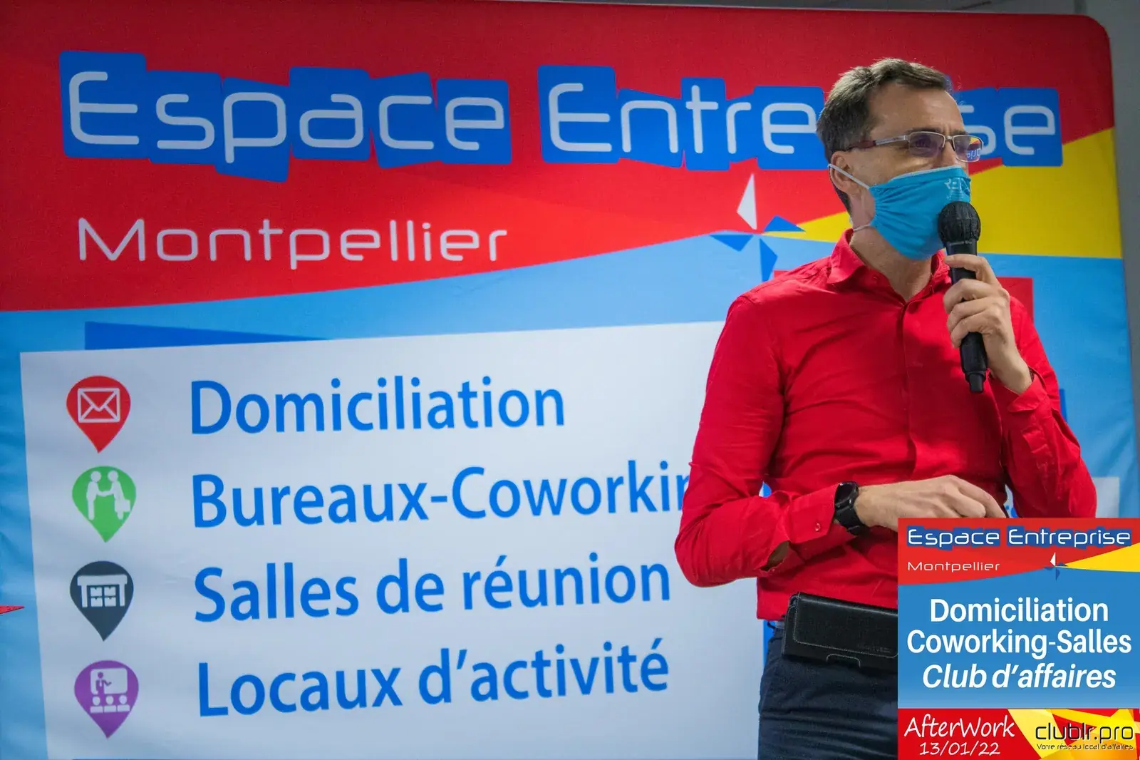 Afterwork Pitch Elevator Club LR janvier 2022 à Montpellier : pitch micro