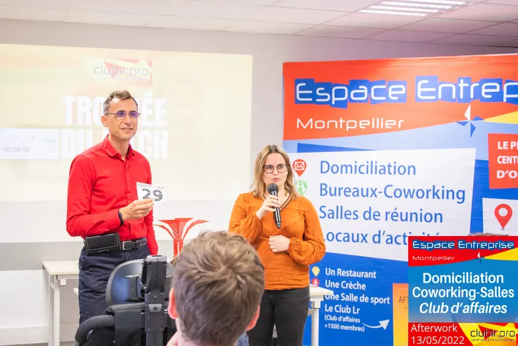 Afterwork Pitch Elevator Club LR mai 2022 à Montpellier : duo pitch
