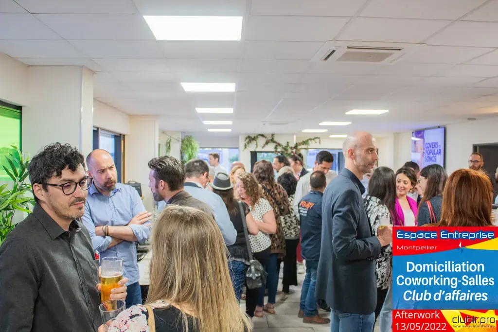 Afterwork Pitch Elevator Club LR mai 2022 à Montpellier : networking