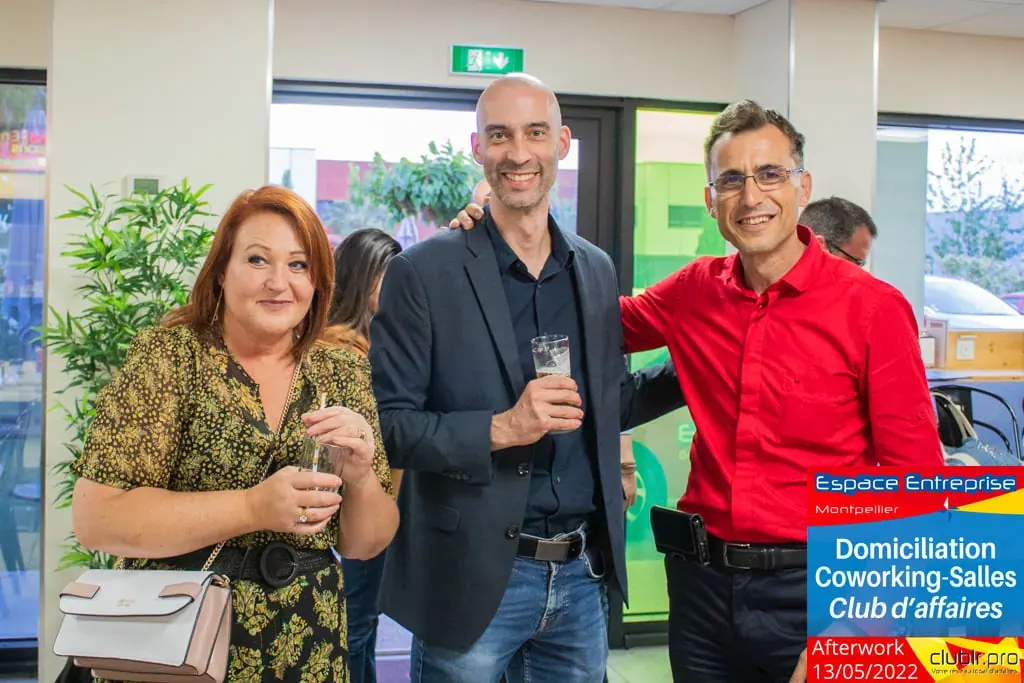 Afterwork Pitch Elevator Club LR mai 2022 à Montpellier : groupe