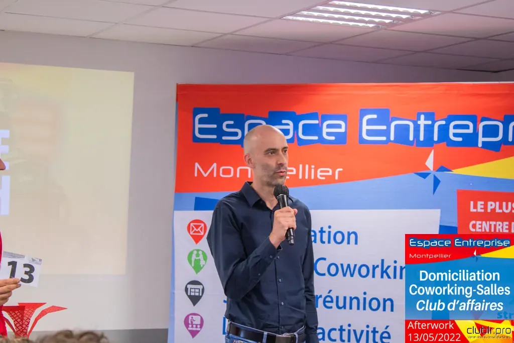Afterwork Pitch Elevator Club LR mai 2022 à Montpellier : pitch micro