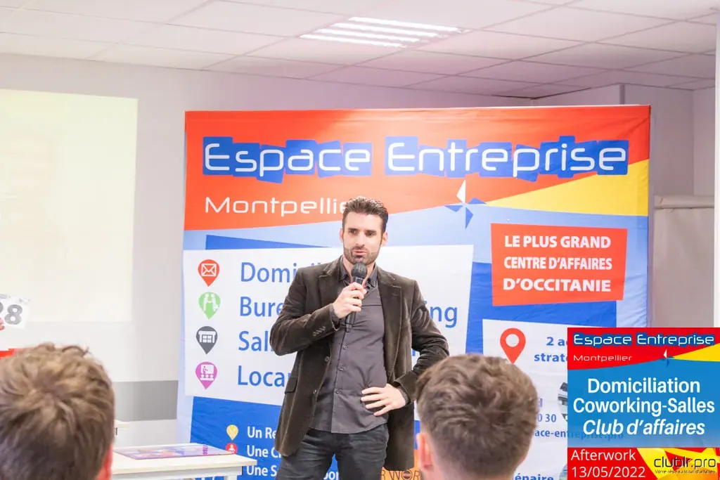 Afterwork Pitch Elevator Club LR mai 2022 à Montpellier : pitch micro