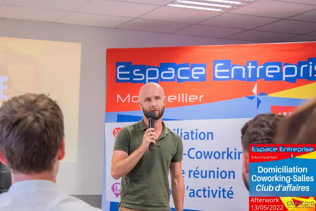 Afterwork Pitch Elevator Club LR mai 2022 à Montpellier : pitch micro