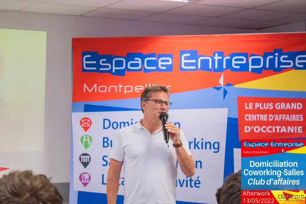 Afterwork Pitch Elevator Club LR mai 2022 à Montpellier : pitch micro