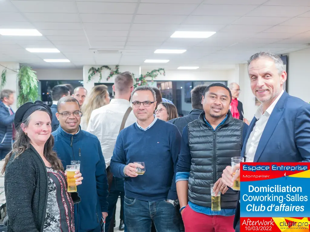 Afterwork Pitch Elevator Club LR mars 2022 à Montpellier : networking