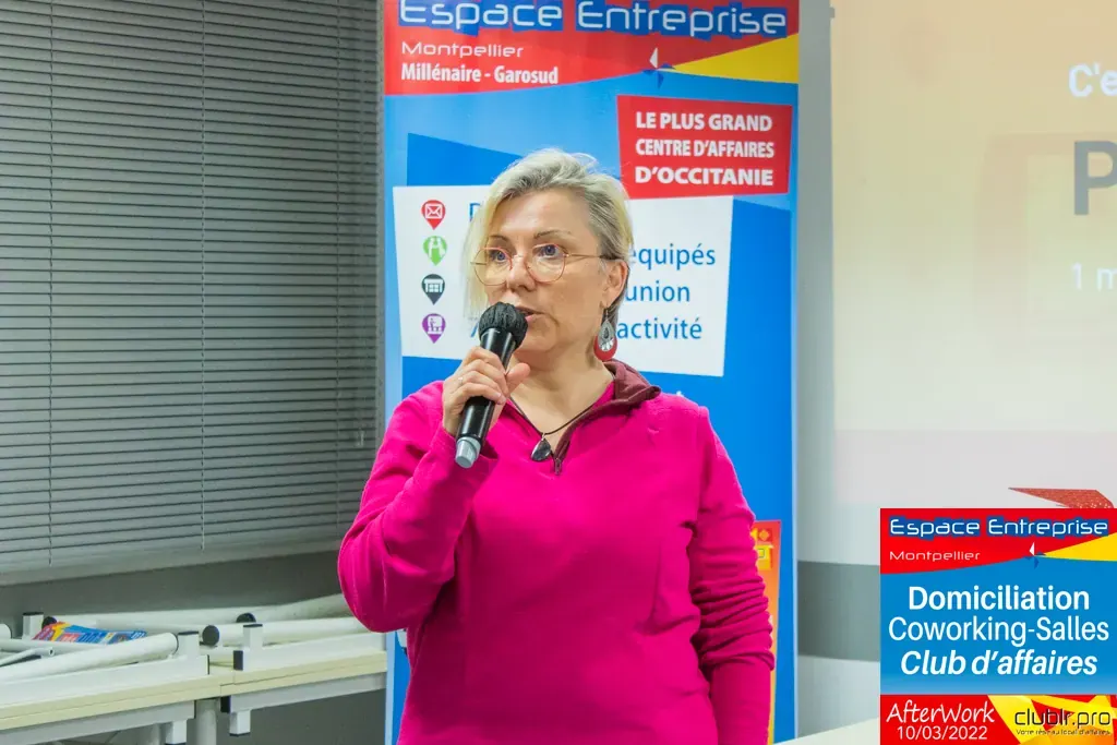 Afterwork Pitch Elevator Club LR mars 2022 à Montpellier : pitch micro