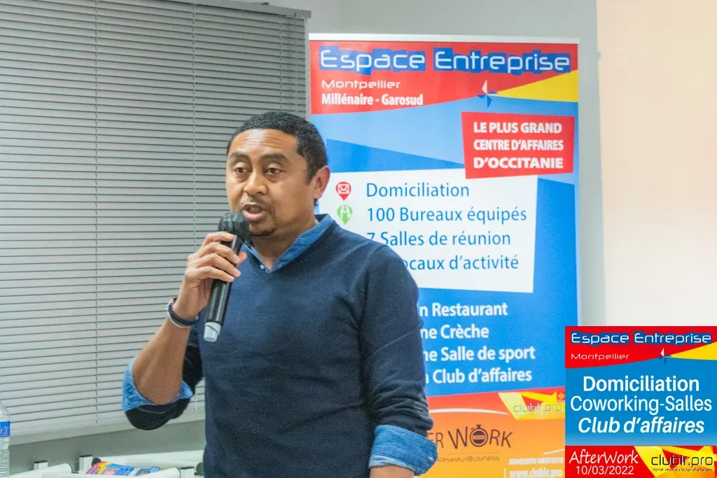 Afterwork Pitch Elevator Club LR mars 2022 à Montpellier : pitch micro