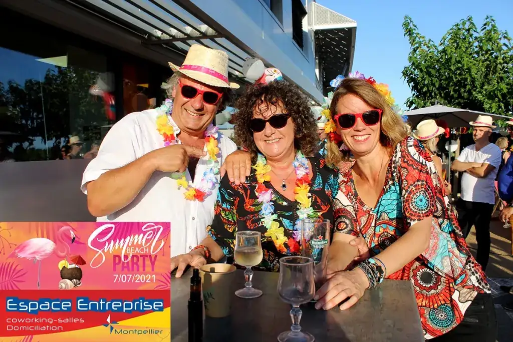 Summer Beach Club LR 2021 à Montpellier : groupe