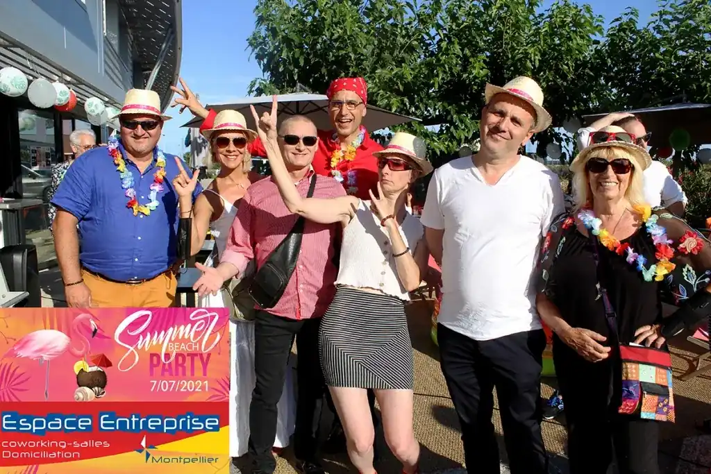 Summer Beach Club LR 2021 à Montpellier : groupe