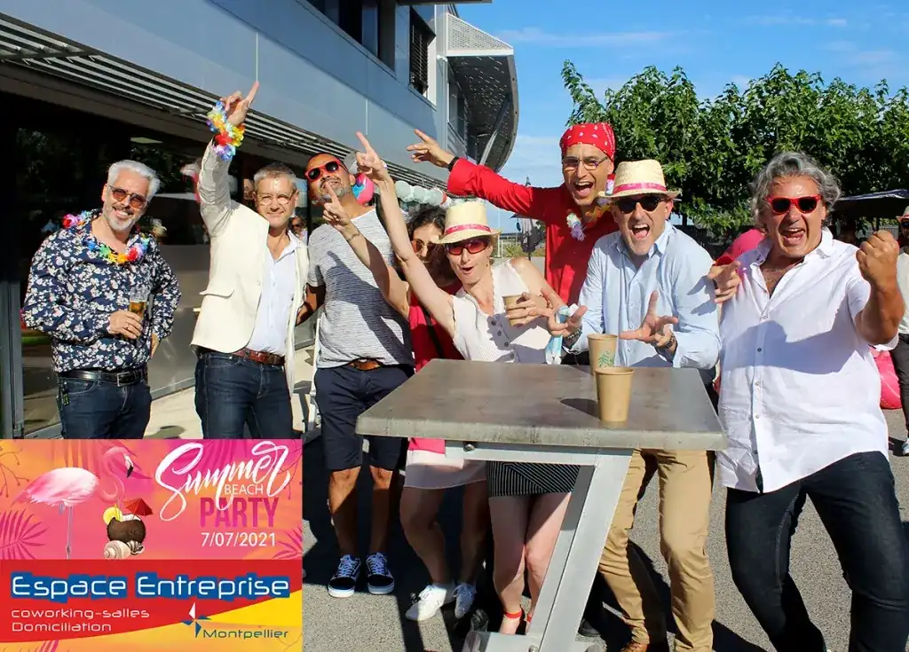 Summer Beach Club LR 2021 à Montpellier : groupe
