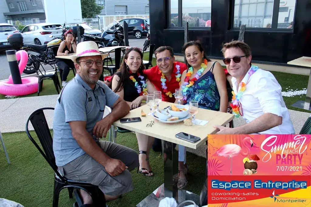 Summer Beach Club LR 2021 à Montpellier : groupe